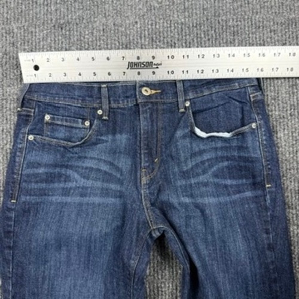 Levis 505 Straight Leg Jeans Womens Size 8M/W29 Dark Wash Blue Denim 15505-0111 - Picture 5 of 15